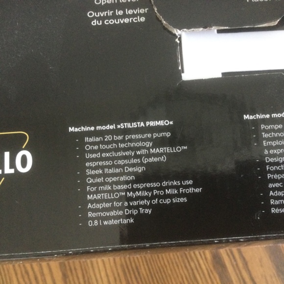 Martello Cafe Espresso Maker- Brand New - Picture 3 of 5